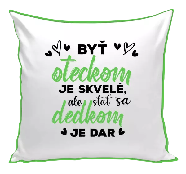 Vankúš Stať sa dedkom je dar