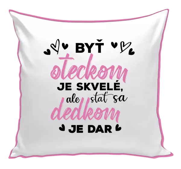 Vankúš Stať sa dedkom je dar