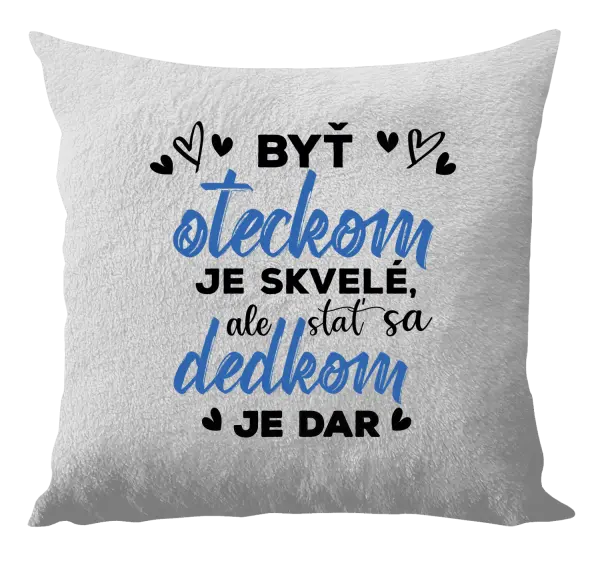 Vankúš Stať sa dedkom je dar