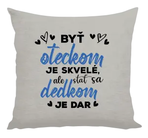 Vankúš Stať sa dedkom je dar