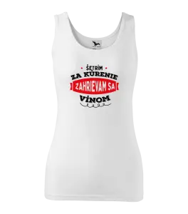 Dámske tielko Zahrievam sa vínom