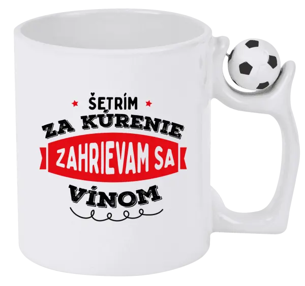 Hrnček Zahrievam sa vínom