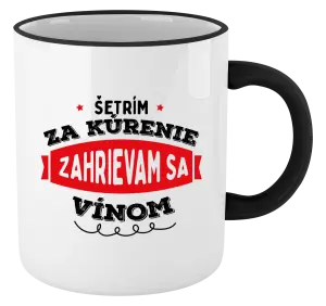 Hrnček Zahrievam sa vínom