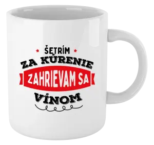 Hrnček Zahrievam sa vínom