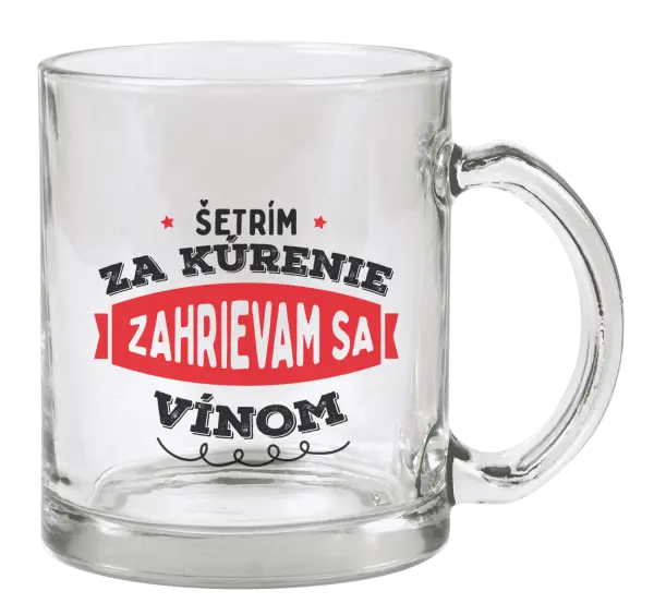 Hrnček Zahrievam sa vínom