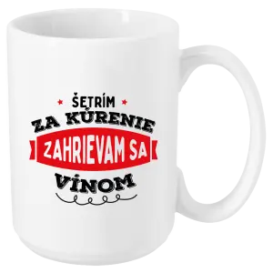 Hrnček Zahrievam sa vínom