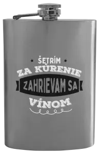 Ploskačka Zahrievam sa vínom