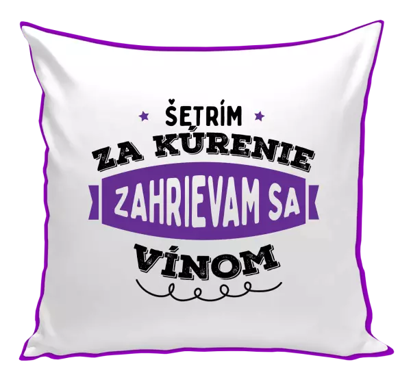 Vankúš Zahrievam sa vínom