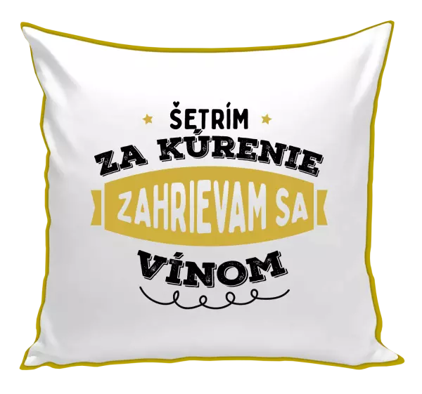 Vankúš Zahrievam sa vínom
