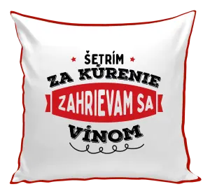 Vankúš Zahrievam sa vínom