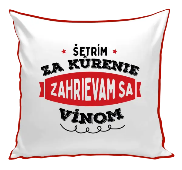 Vankúš Zahrievam sa vínom