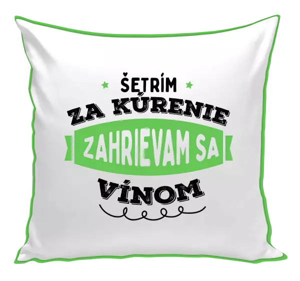 Vankúš Zahrievam sa vínom
