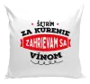 Vankúš Zahrievam sa vínom