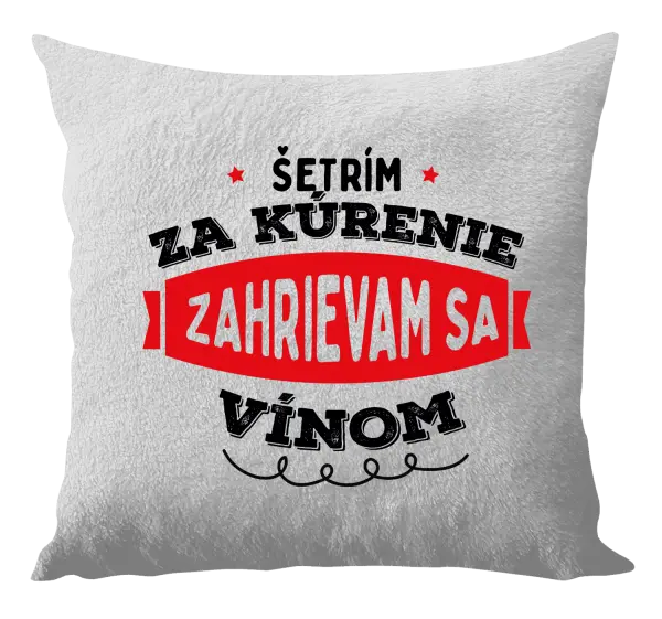 Vankúš Zahrievam sa vínom