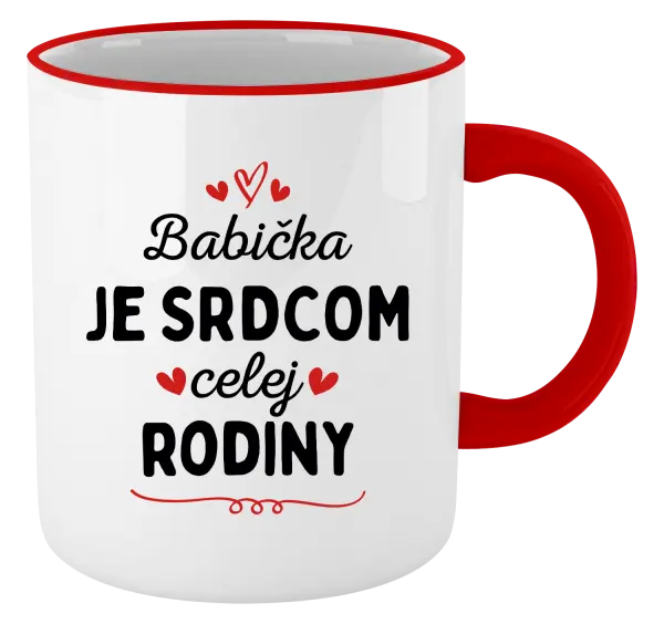 Hrnček Babička je srdcom celej rodiny