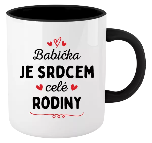 Hrnček  Babička je srdcom celej rodiny