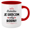 Hrnček  Babička je srdcom celej rodiny