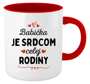 Hrnček  Babička je srdcom celej rodiny