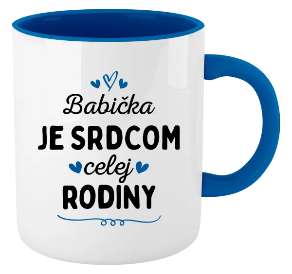 Hrnček  Babička je srdcom celej rodiny