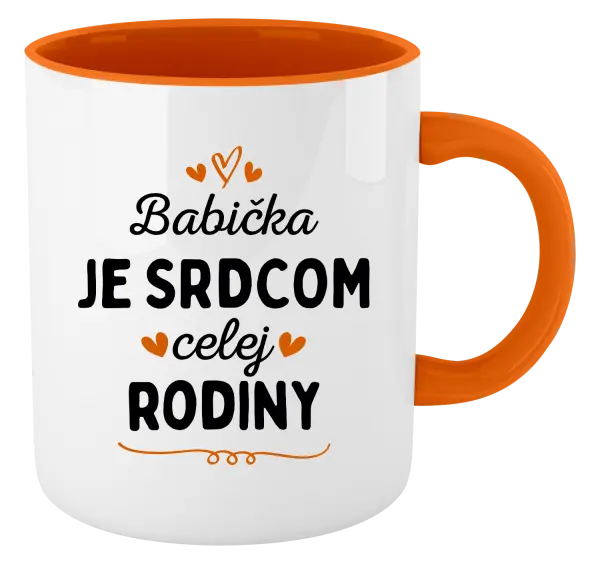 Hrnček  Babička je srdcom celej rodiny