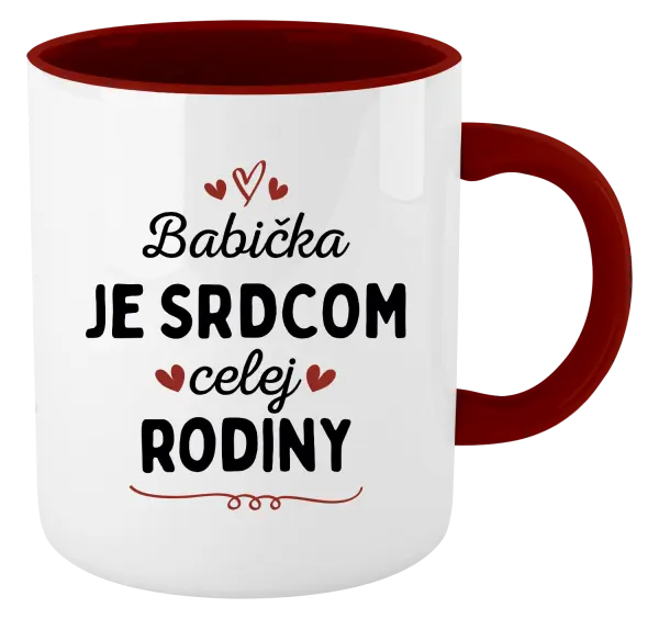 Hrnček  Babička je srdcom celej rodiny