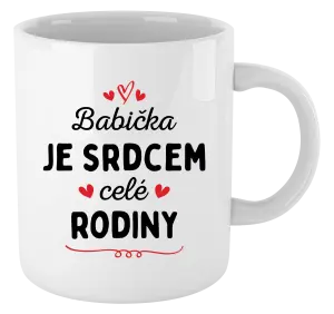 Hrnček Babička je srdcom celej rodiny