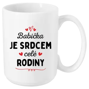 Hrnček Babička je srdcom celej rodiny