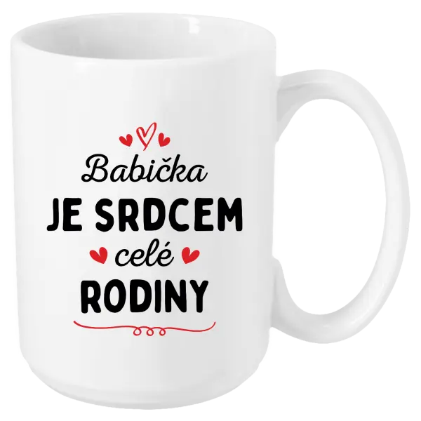 Hrnček Babička je srdcom celej rodiny