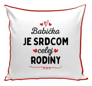 Vankúš Babička je srdcom celej rodiny