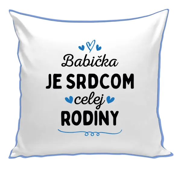 Vankúš Babička je srdcom celej rodiny