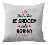 Vankúš Babička je srdcom celej rodiny