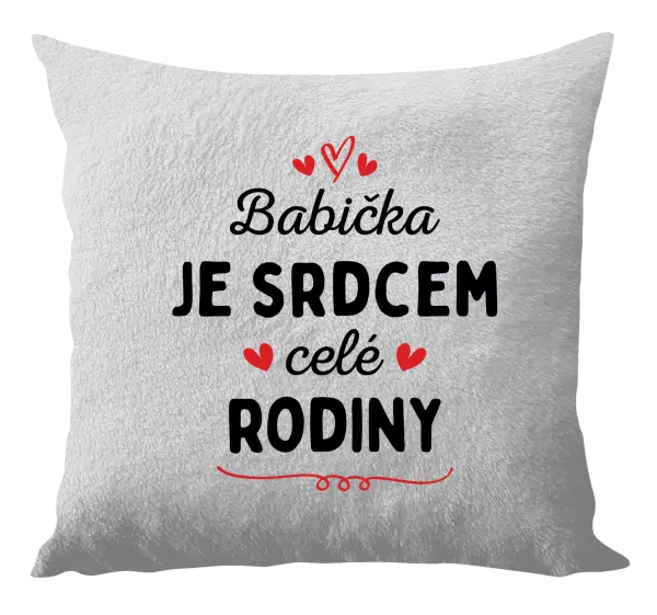 Vankúš Babička je srdcom celej rodiny