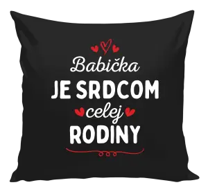 Vankúš Babička je srdcom celej rodiny