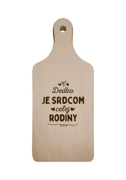 Doštička Dedko je srdcom celej rodiny