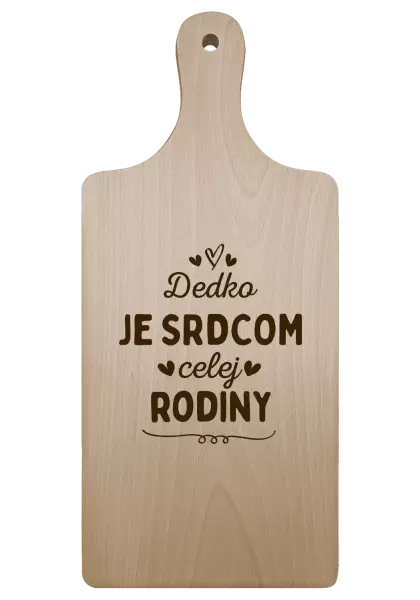 Doštička Dedko je srdcom celej rodiny