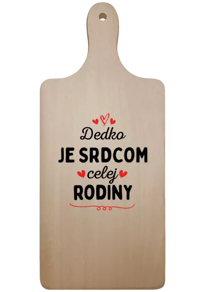 Doštička Dedko je srdcom celej rodiny