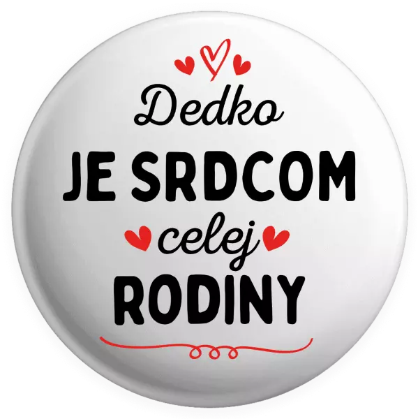 Placka Dedko je srdcom celej rodiny