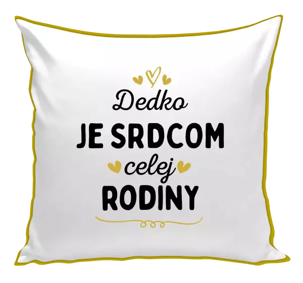 Vankúš Dedko je srdcom celej rodiny