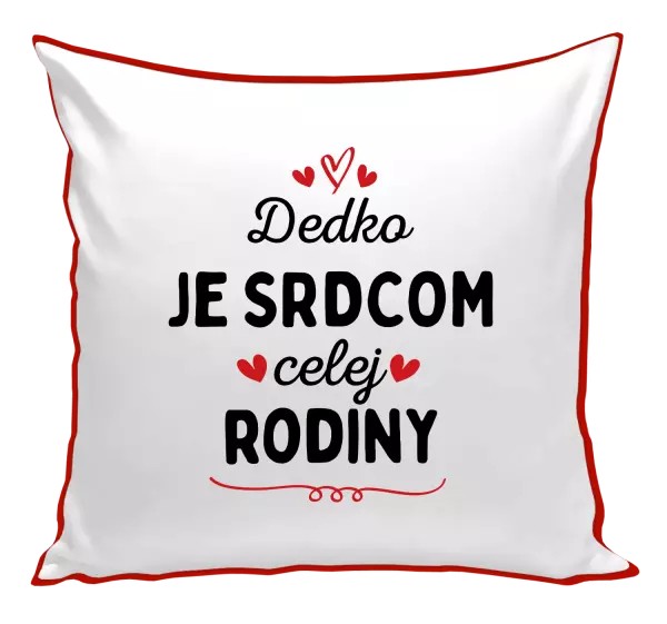 Vankúš Dedko je srdcom celej rodiny