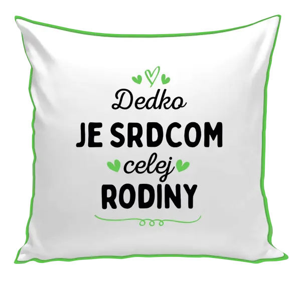 Vankúš Dedko je srdcom celej rodiny