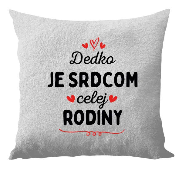 Vankúš Dedko je srdcom celej rodiny