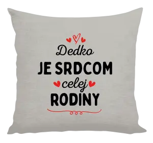 Vankúš Dedko je srdcom celej rodiny