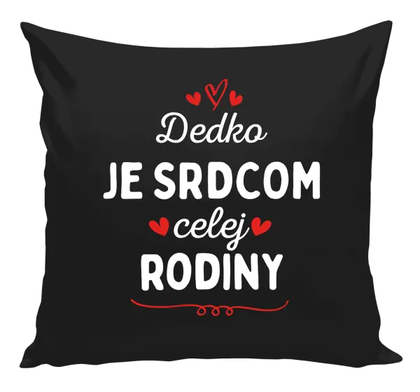 Vankúš Dedko je srdcom celej rodiny