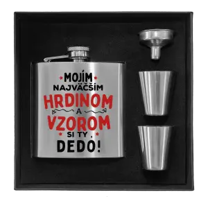 Ploskačka v krabičke Mojím najväčším hrdinom a vzorom si ty dedo!