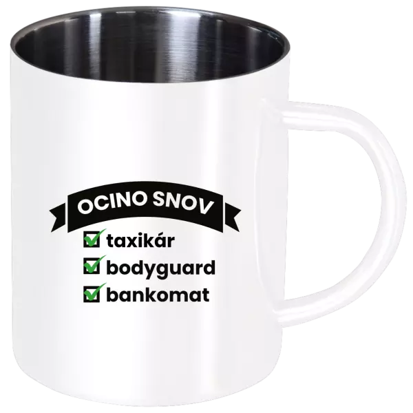 Nerezový hrnček Ocino snov