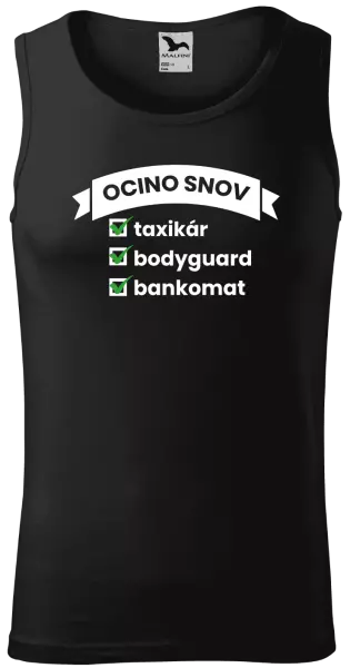 Pánske tielko Ocino snov