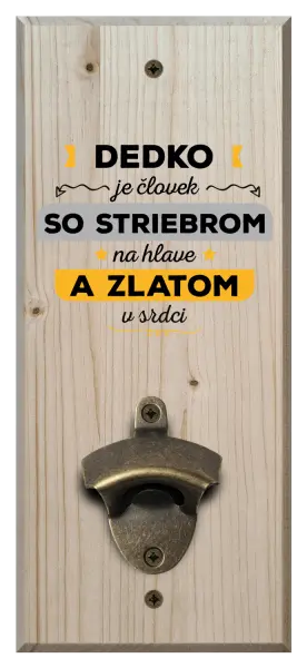 Nástěnný otvírák