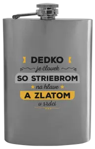 Ploskačka Dedko je človek so striebrom na hlave a zlatom v srdci