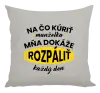 Vankúš Na čo kúriť, manželka ma dokáže rozpálit každý deň