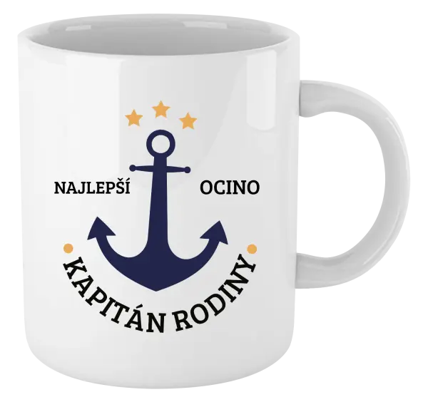 Hrnček Kapitán rodiny 